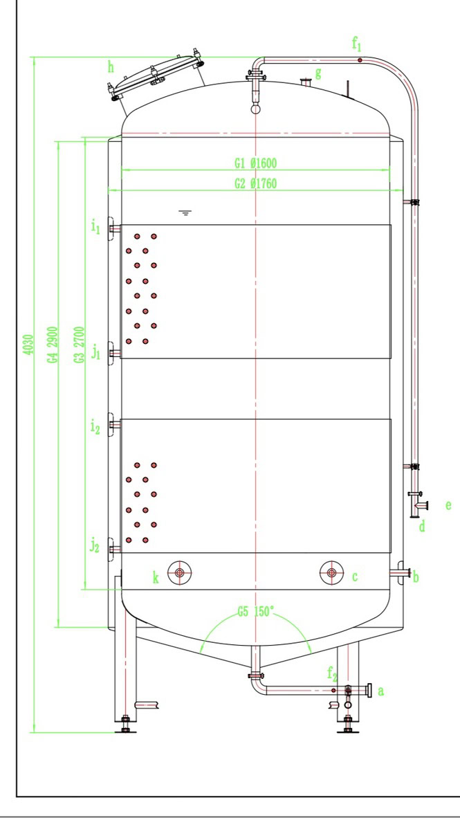 50 hectolitre double insulated brite tank 50 hectolitre double insulated brite tank