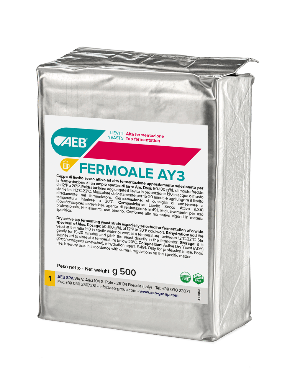 FERMOALE AY3 BREWING YEAST FERMOALE AY3 BREWING YEAST