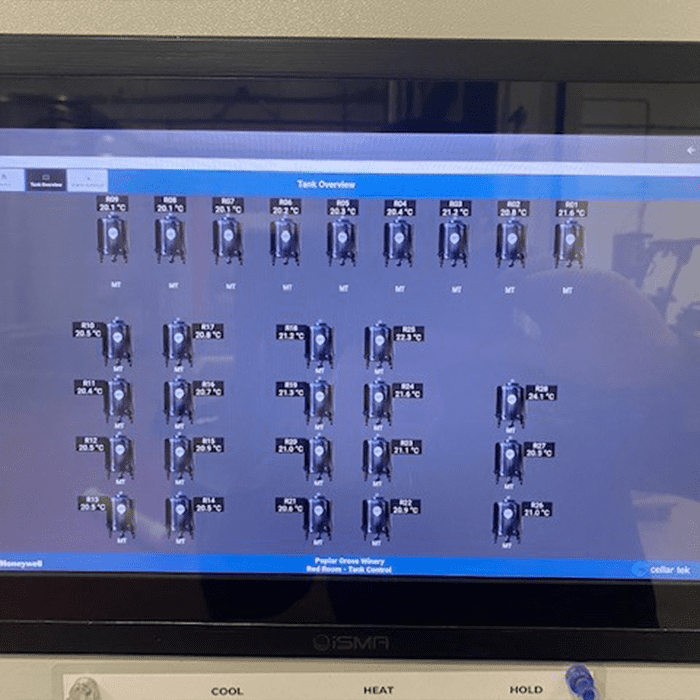 Popular Grove touchscreen installation