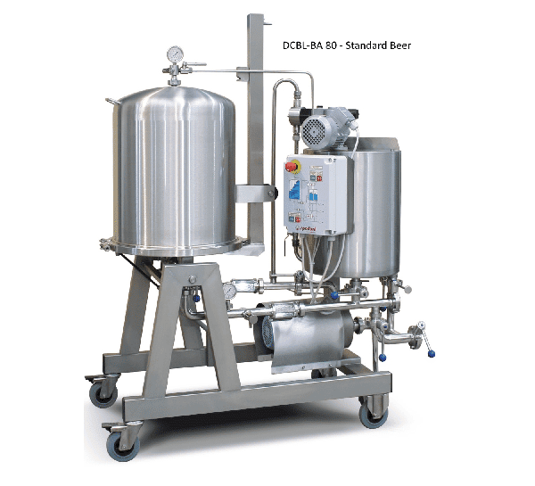 Horizontal Screens DE Filter (2-5 sq. m.) - DCBL-BA / Beer