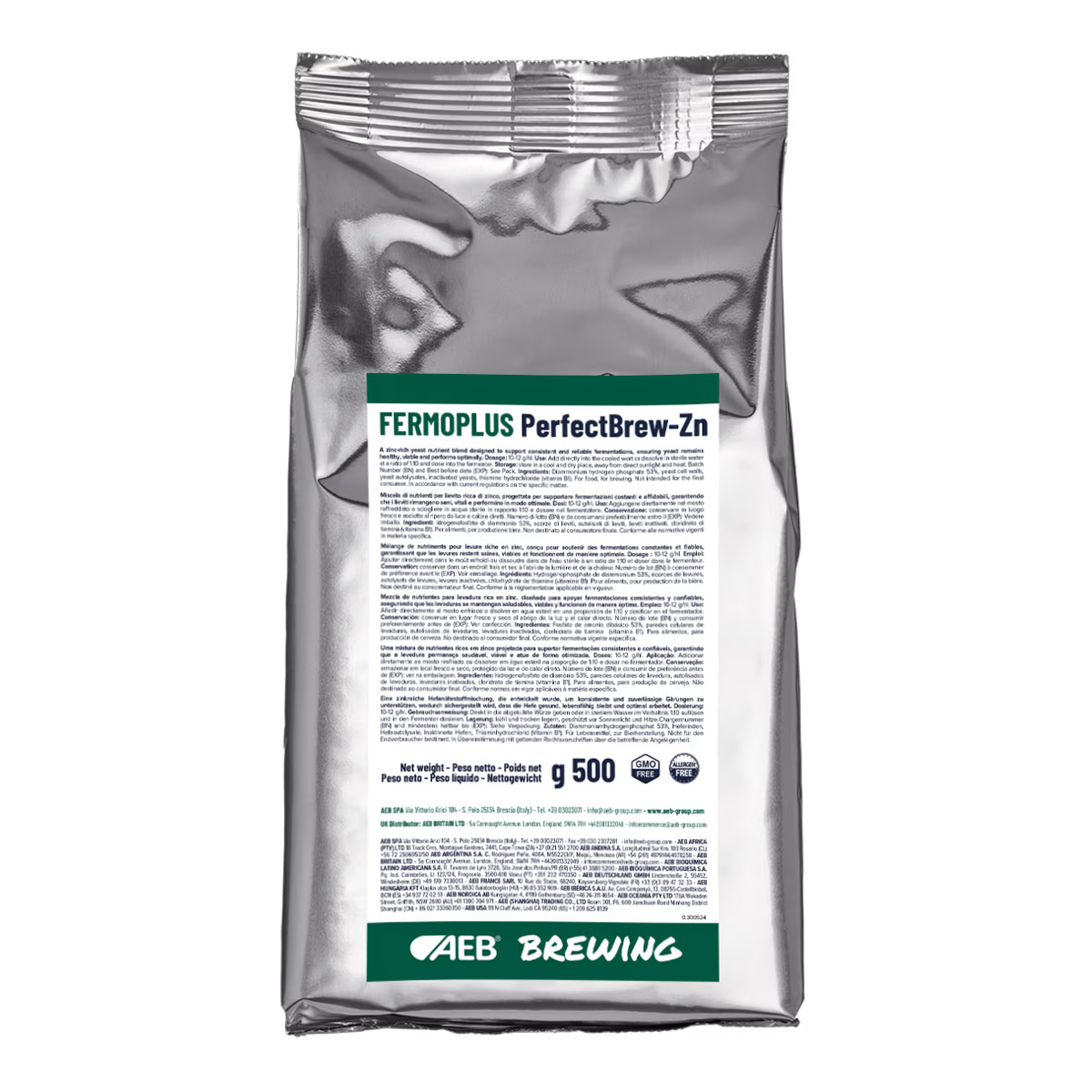 aeb fermoplus perfectbrew zn 500g aeb fermoplus perfectbrew zn 500g