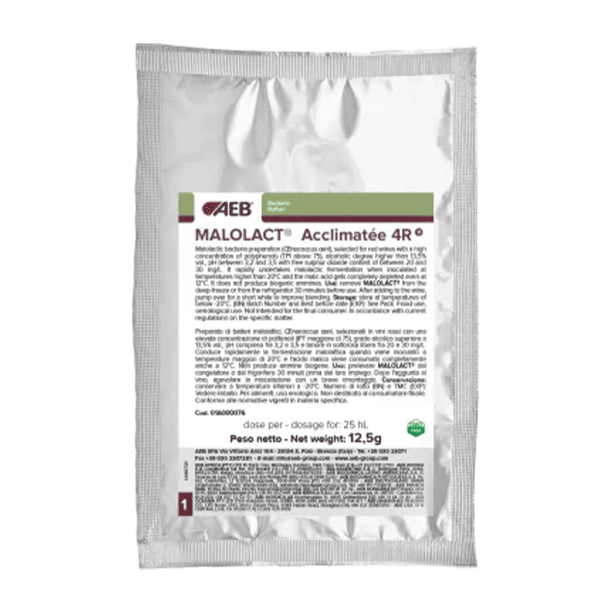 aeb malolact acclimatée 4r aeb malolact acclimatée 4r