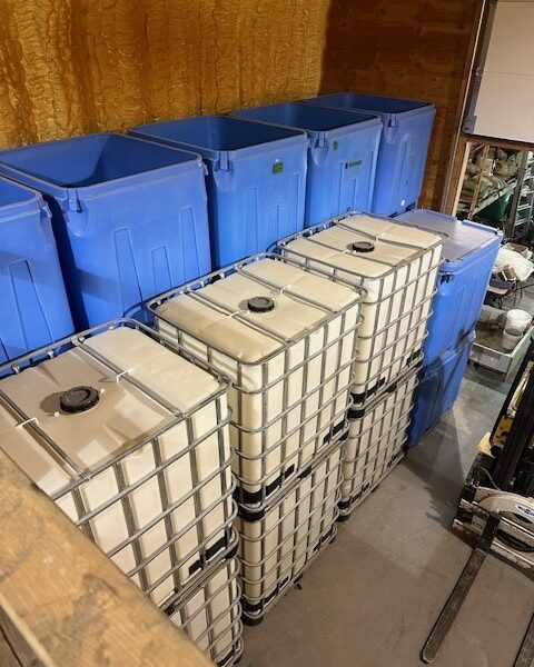 assorted cellar items