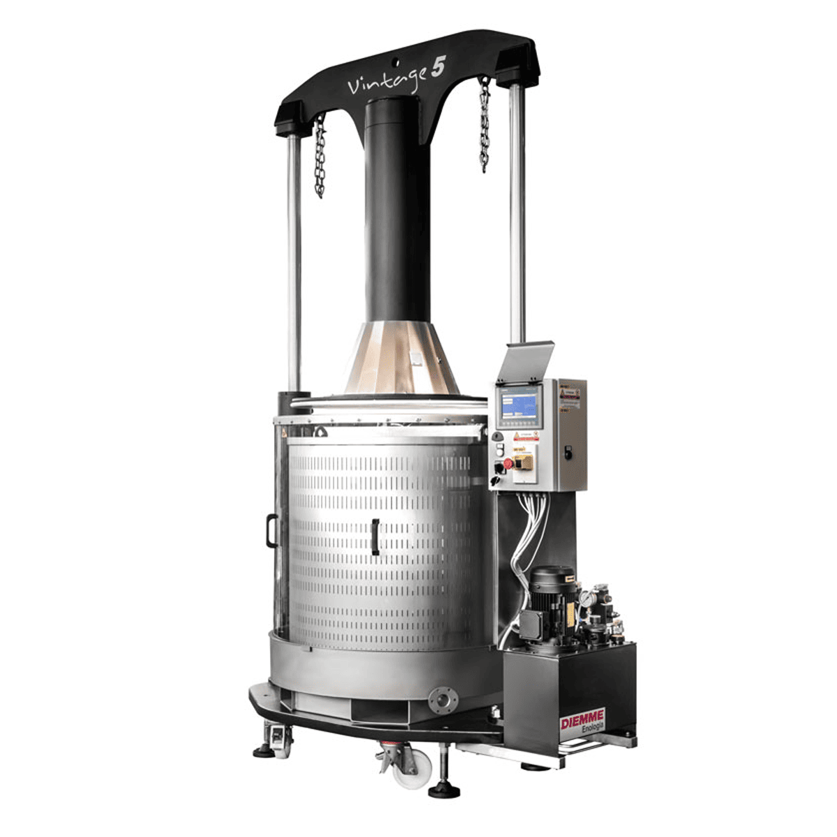 diemme hydraulic basket presses vintage 5, 12, 23 diemme hydraulic basket presses vintage 5, 12, 23