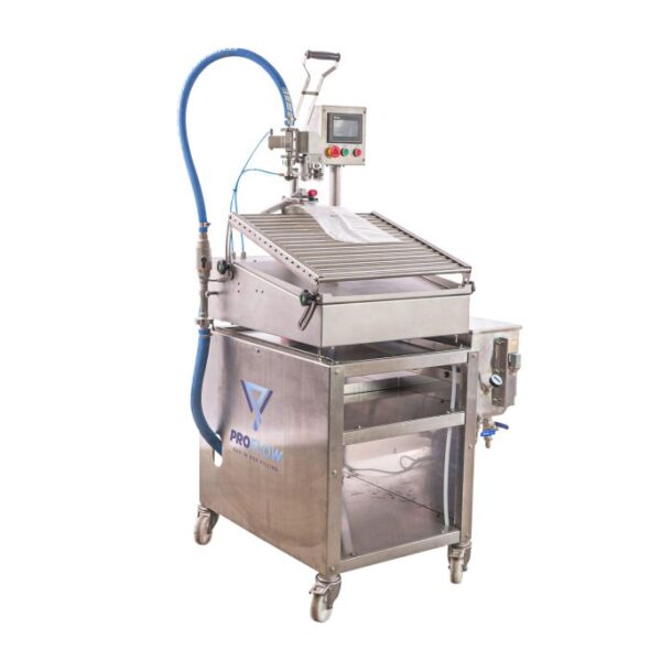 profruit semi automatic bag in box and stand up pouch filler semiflow