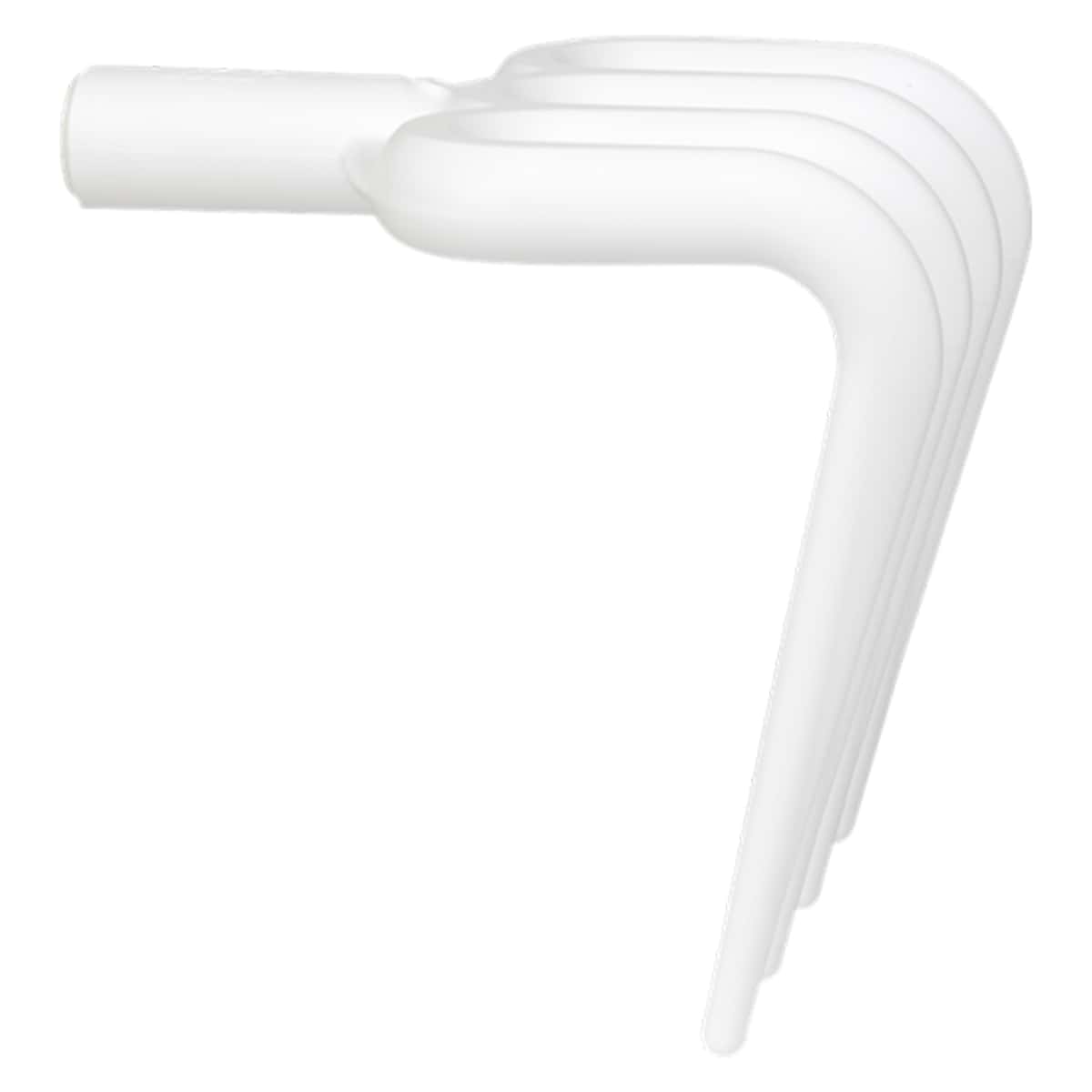 remco hygiene rake, 8.1", white remco hygiene rake, 8.1", white