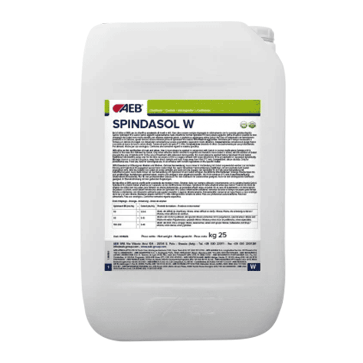 aeb spindasol 25kg aeb spindasol 25kg